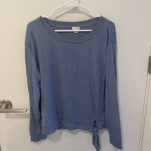 Blue J Crew Loungewear Top
